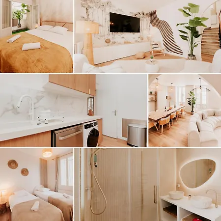 Free Parking - Self Checkin - Wifi - Terrasse - La Maison Coco By Superbordeaux Апартаменты *